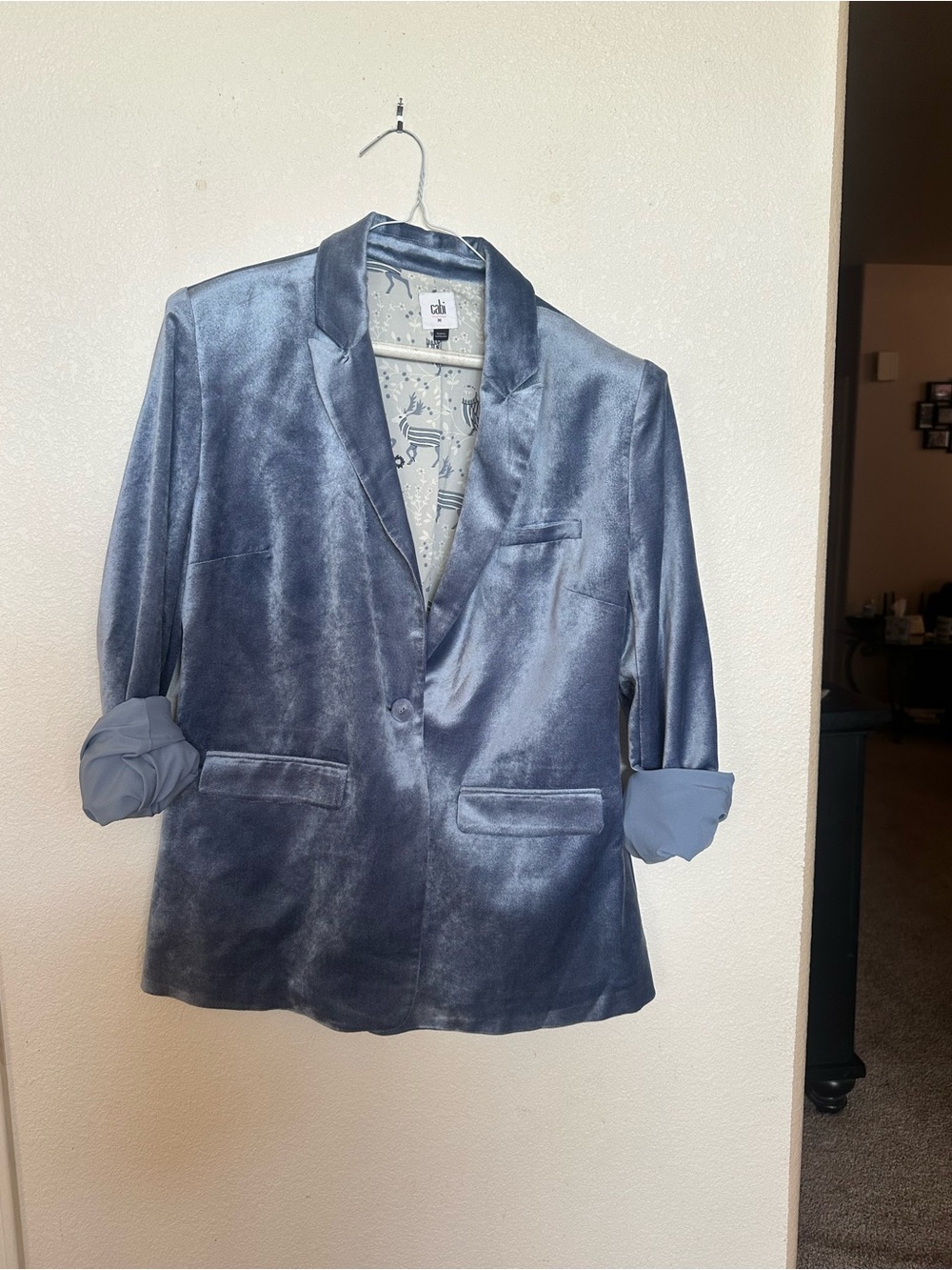 CAbi Light Blue Women's Blazer - no pants - Picture 2 of 10